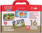 Kanz Eğitici Sevimli Dostlarım Puzzle