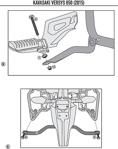 Kappa Kl4114 Kawasaki Versys 650 (15-20) Yan Çanta Taşiyici