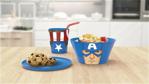 Kaptan Amerika 3'lü Beslenme Seti - Plastik