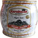 Karabacak Yağlı Sele Süper Siyah Zeytin Teneke 2 KG