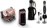 Karaca Gurme Evlilik Paketi Tost Makinesi, Kahve Makinesi, Çay Makinesi, Blender Set - Rose Gold