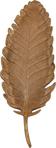 Karaca Leaf Gold Dekoratif Tabak 40X13Cm