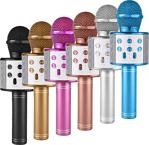 Karaoke Mikrofon Bluetooth, Usb, Hafıza Kartı Ve Aux Girişli Ws-858