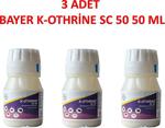 Karasi̇nek İlaci Xx3 Adet Xx Bayer K-Othrine Sc 50 Yeni̇ Üreti̇m S.K.T. 04-23