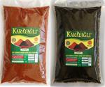 Karayağlı 2 Li Maraş Doğal Acı Kırmızı Yaprak Pul Birinci Kalite Evlik(500Gr),Acı Isot Yaprak Pul Biber(500Gr)