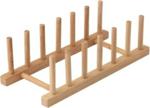 Kardelen Home Bambu Ahşap Tabaklık Tabak Standı 27,5Cm X 12 Cm