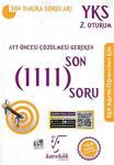 Karekök AYT Öncesi Çözülmesi Gereken Son 1111 Soru Eşit Ağırlık-YENİ