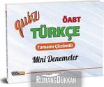 Kariyer Meslek Yayınları 2020 Öabt Quiz Türkçe Tamamı Çözümlü Mini Denemeler