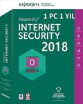 Kaspersky İnternet Security 2018 2 Kullanıcı 1 Yıl