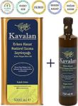 Kavalan Iyi Tarım Uyg. 5 L + 750 Ml Kuzey Ege Erken Hasat Soğuk Sıkım Natürel Sızma Zeytinyağı - 5 Lt