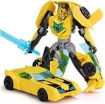 Kdd Transformers Tarzında Optimus Prime Bumblebee Grimlock Dönüşen Robot Araba