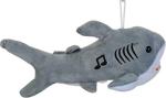 Kelebek Oyuncak Müzikli Peluş Köpek Balığı Baby Sharky 30 Cm. - Gri