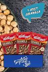 Kellog'S Kellogg'S Granola Çikolata Parçacıklı Ve Fındıklı 340 G X3 Paketi