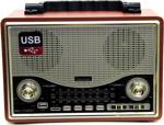 Kemai Md-1706Bt Şarjlı Bluetooth Usb Sd Nostaljik Radyo