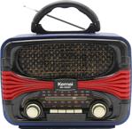 Kemai Md-1903Bt Bluetooth Usb Sd Kart Destekli Şarjlı Nostaljik Radyo