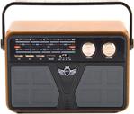 Kemai Md-507Bt Kumandalı Bluetooth Usb Tf Kart Nostaljik Radyo