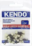 Kendo Crossline Fluorescent Beads With Swivel ( T Fırdöndü ) S