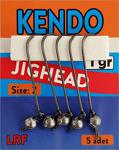 Kendo Hareketli Jig Head Uzun Pala İğneli 5 Gr