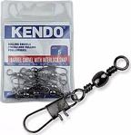 Kendo Rolling Swivel Safety Snap Snap 10 Adet (Kilitli Klips) 3