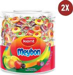 Kent Meybon 504 Gr 2'Li Paket Meyve Aromalı Şeker