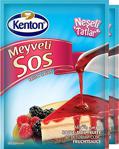 Kenton Neşeli Tatlar Çilek ve Frenk Üzümlü 80 gr 2'li Paket Meyveli Sos