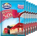 Kenton Neşeli Tatlar Çilek ve Frenk Üzümlü 80 gr 6'lı Paket Meyveli Sos