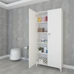 Kenzlife Mutfak Dolabı Çilem 168X070X032 Byz Kilitli Ayaklı Banyo Evrak Ofis Kitaplık Ayakkabılık Kiler