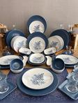 Keramika Takım Kahvaltı Blue Magıc 60 Parça 12 Kişilik