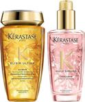 Kerastase Elixir Ultime Le Bain Şampuan 250Ml+Boyali Saç Parlaklık Yağı 100Ml