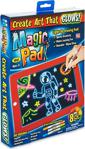 Keskin Hediyelik Çocuk Mavi Magic Pad Eğitici Sihirli Kalemli Işıklı Yazı Tahtası