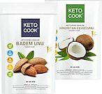 Ketocook Badem Unu (Almond Flour) 300 Gram Hindistan Cevizi Unu (Coconut Flour) 300 Gram