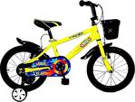 Kidzy Adecon Çocuk Bisikleti 4-7 16 Jant - Sarı