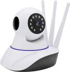 Kingboss 360° Gerçek Hd Wifi Kablosuz 3 Antenli Ip Bebek Ve Güvenlik Kamerası Ip Kablosuz Kamera