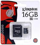 Kingston 16 GB Micro SDHC SDC10G2/16 GB Hafıza Kartı