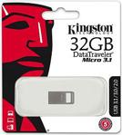 Kingston 32 GB DataTraveler Micro 3.1 DTMC3-32 USB Bellek