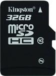 Kingston 32 Gb Micro Sdhc Sdc10G2/32 Gb Hafıza Kartı