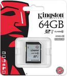 Kingston 64 Gb Sdxc Uhs-I Sd10Vg2/64 Gb Hafıza Kartı