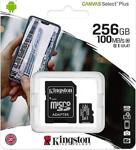 Kingston Canvas Select Plus 256Gb 100Mb/S Sdcs2/256Gb A1 C10 Micro Sd Kart