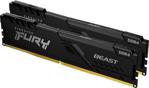 Kingston Fury Beast 16 Gb (2X8) 3200 Mhz Ddr4 Cl16 Kf432C16Bbk2/16 Ram