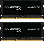 Kingston HyperX Impact Black 16 GB (2x8) 1600MHz DDR3 SODIMM HX316LS9IBK2/16 Bellek