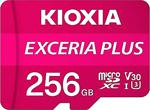 Kioxia Exceria Plus Lmpl1M256Gg2 256Gb 100Mb/S Okuma Hızlı Microsd Hafıza Kartı