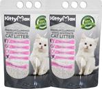 KittyMax Pudra Kokulu Bentonit 2 x 5 lt Kedi Kumu