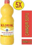 Klorak 940 Ml 5'Li Çamaşır Suyu