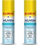 Klorak Hijyen Yüzey Spreyi 150Ml 2'Li Set (2X150 Ml)