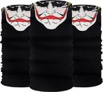 Knmaster Grumpy Joker Buff Bandana Boyunluk Maske Saç Bandı 3'Lü Paket