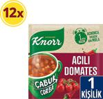 Knorr Acılı Domates Çabuk Çorba 22 Gr X 12 Adet