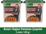 Knorr Kajun Patates Çeşnisi 120 Gr X 2 Adet