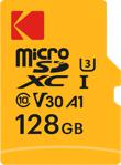 Kodak Ultra Performans 128 Gb Class 10 Uhs-1 U3 V30 A1 Micro Sd Kart + Sd Adaptör