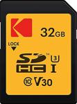 Kodak Ultra Performans 32Gb Class 10 U3 Sdhc-I Sd Hafıza Kartı