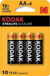 Kodak Xtralife Alkalin Aa 4'Lü Kalem Pil